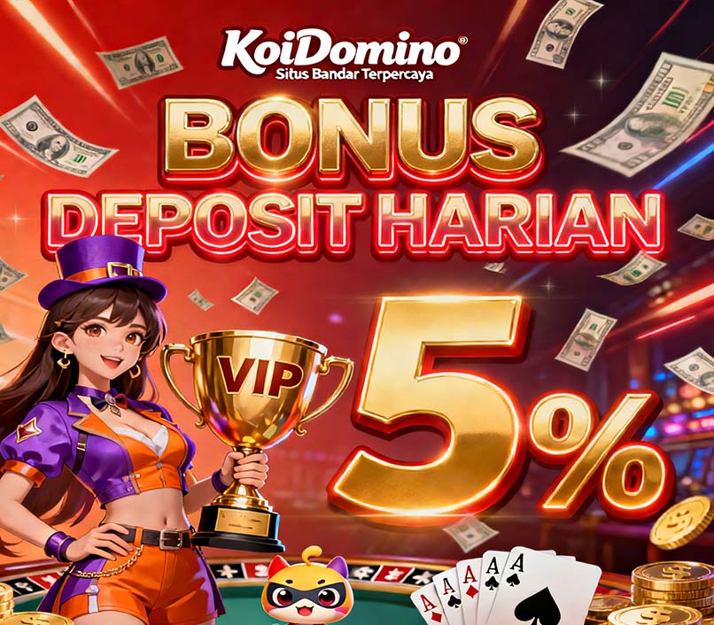 KoiDomino Slot BSI Online Gacor Auto Cuan Setiap Hari
