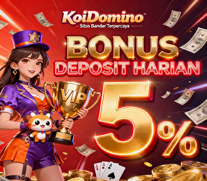 KoiDomino Slot BRI Online Bonus Melimpah Setiap Hari